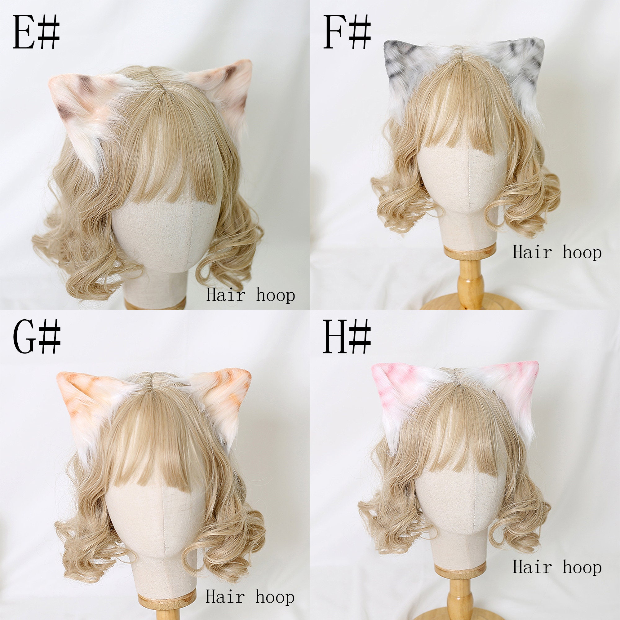 Cosplay Cat Ear Kitten Ears Cosplay Cosplay Ear Anime Etsy