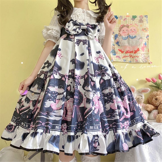 Cat Suspender Lolita Dress Sweet Jsk 