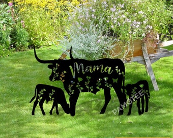 Longhorn Metal Art - Etsy