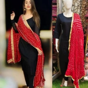 Rani Pink Readymade Gown Style Salwar Kameez 2685SL01