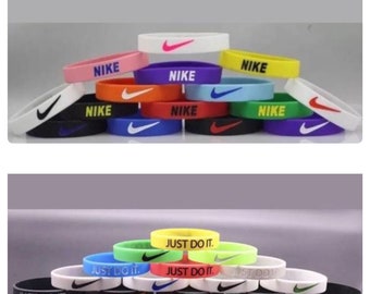 nike rubber wristband