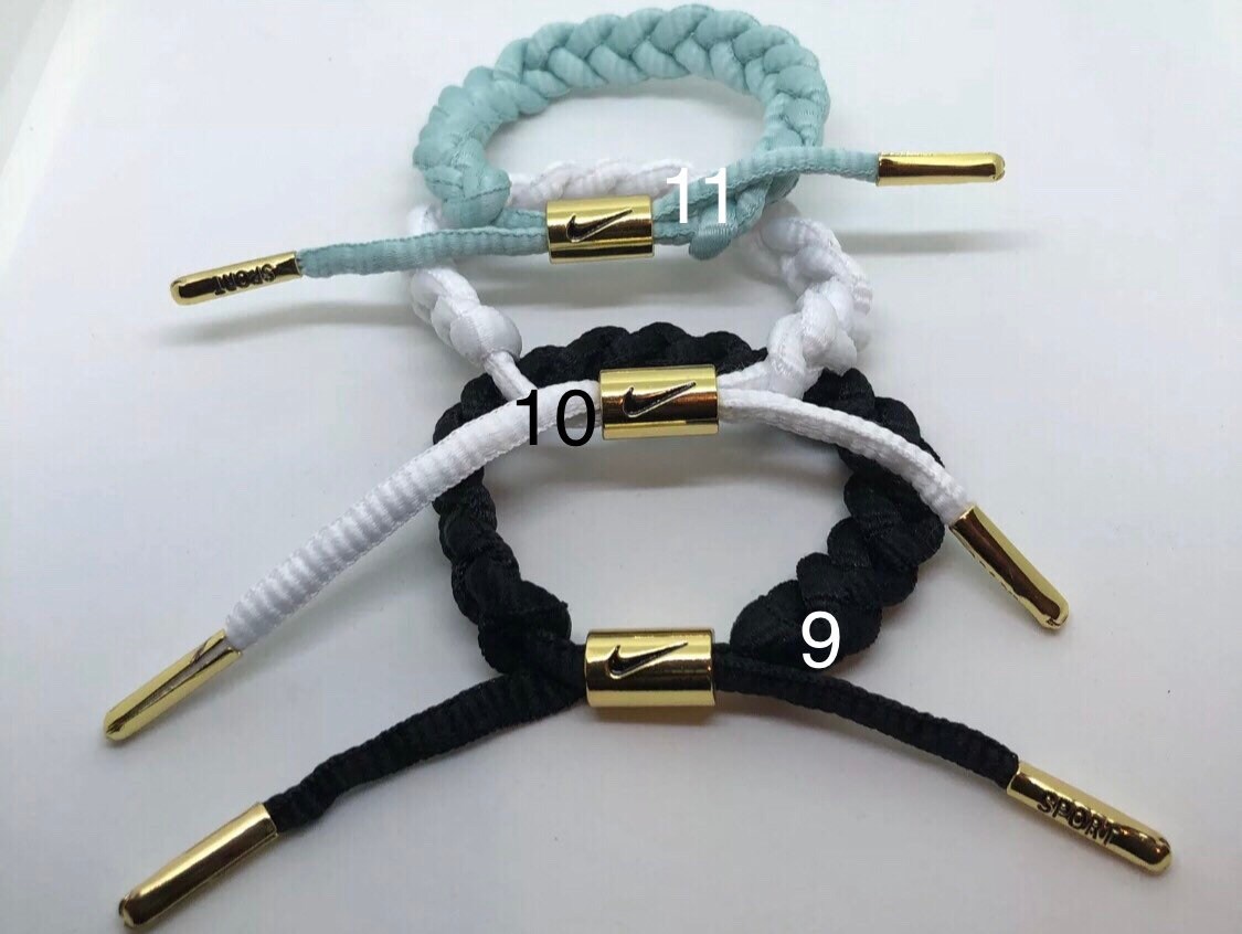 1 one NIKE Shoestring Shoelace Adjustable Bracelet 17 to Etsy UK