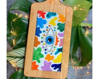 Handmade Serving Platter - Cheese Platters - Serving Board - Cheeseboard - Cheese Board - Food Serving Dinnerware - Contemporary Design