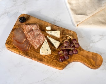 Olive wood cutting board, cheese board, wood chopping board Made of Tunisian Olive wood