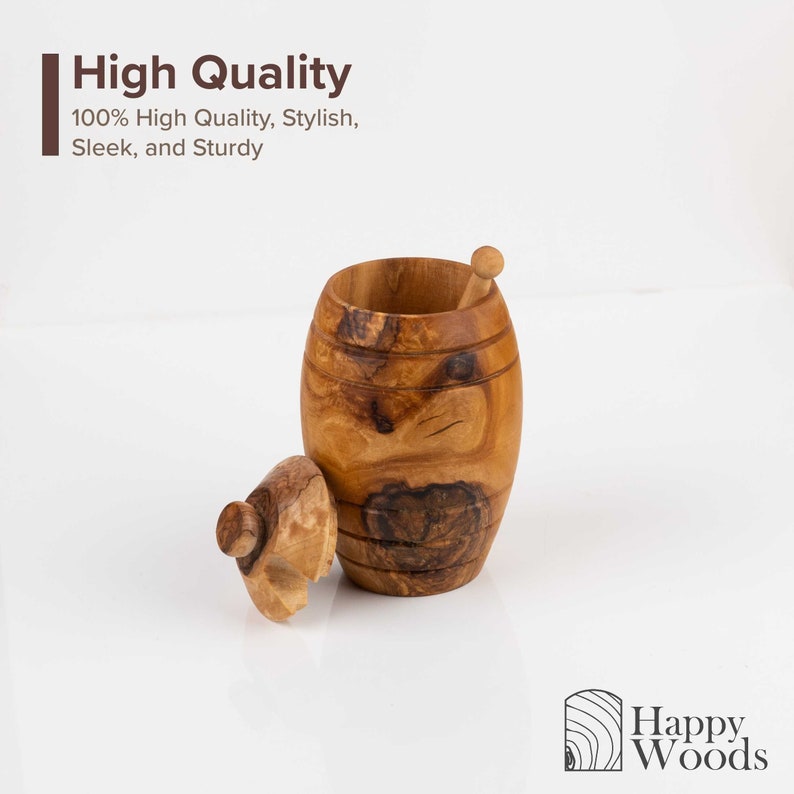 HappyWoodProducts Honey Pot - Thumbnail 3