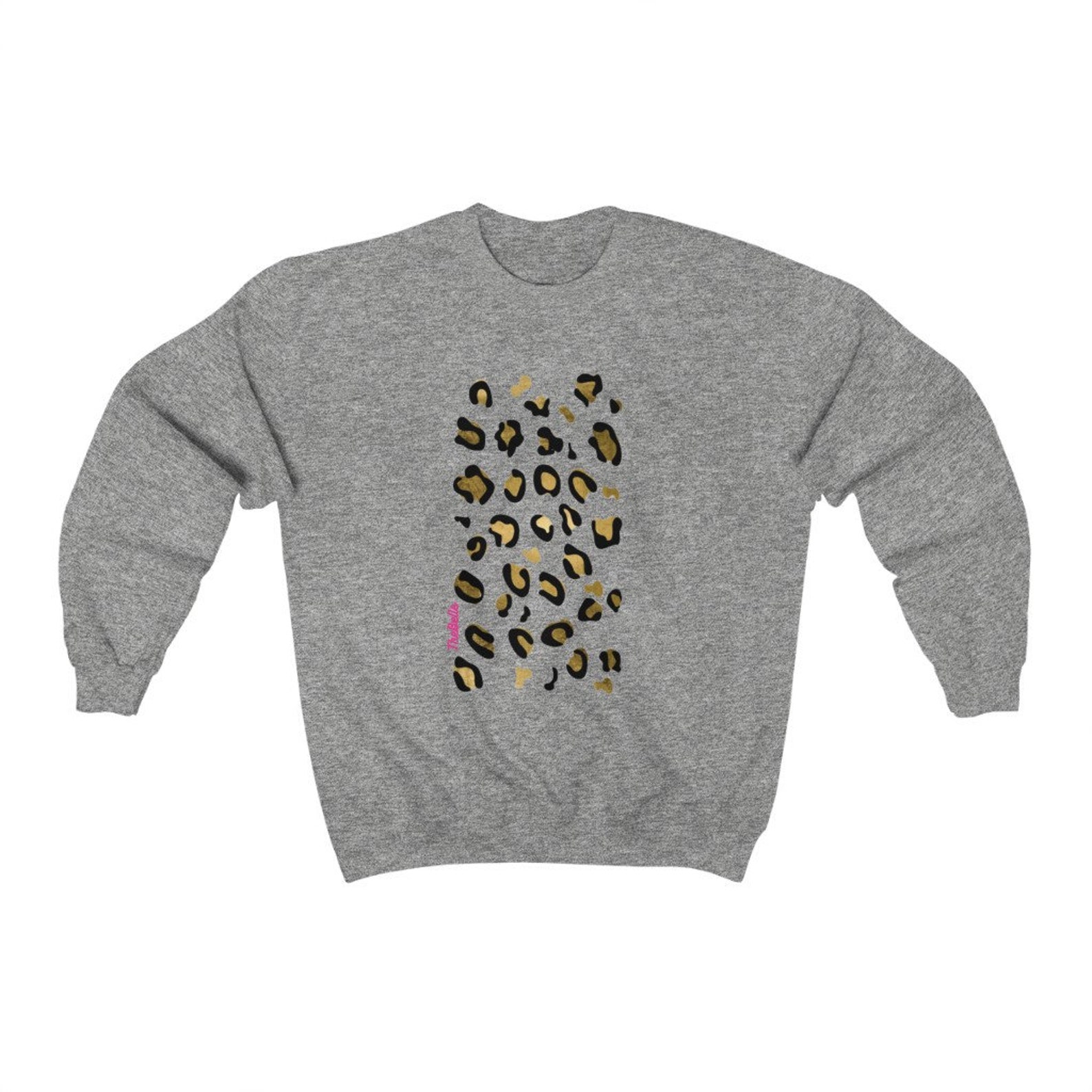 Leopard Print Sweatshirt Fashion Leopard Sweater For Cute Etsy