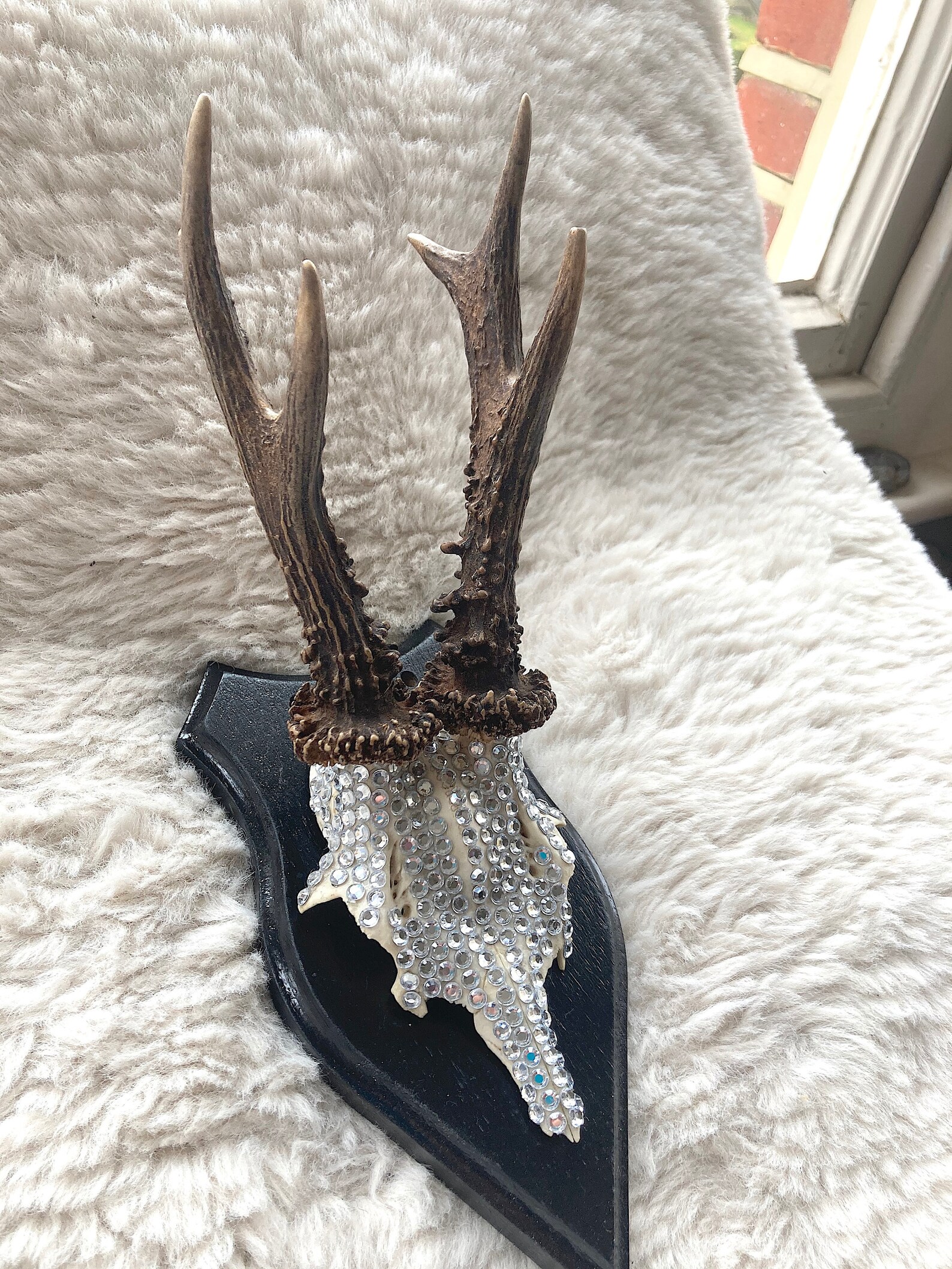 Crystal Covered Deer Crown Etsy Israel