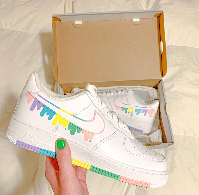 air force rainbow pastel