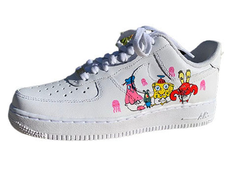 Baby Spongebob Nike Air Force 1 | Etsy