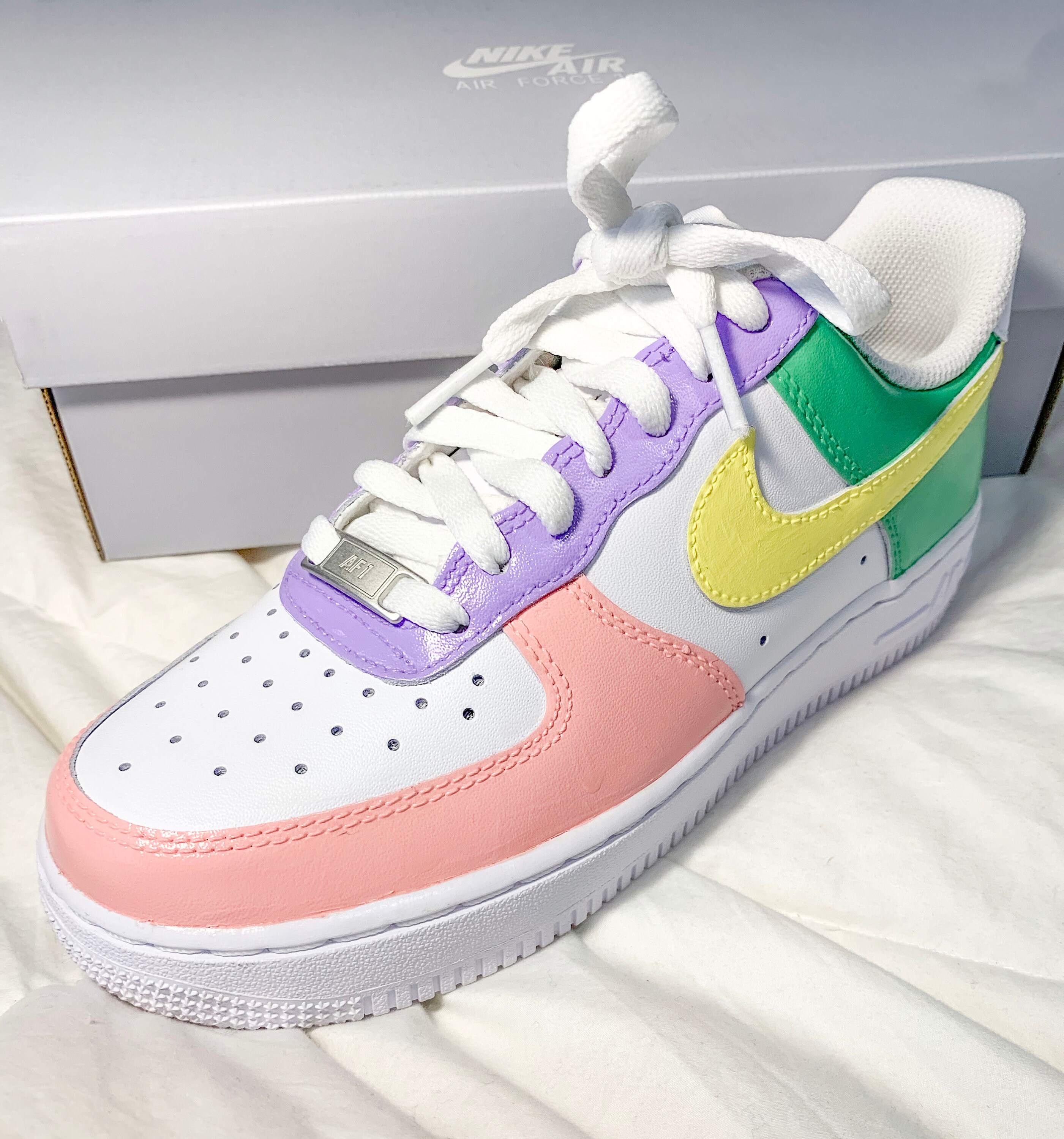 pastel painted air forces