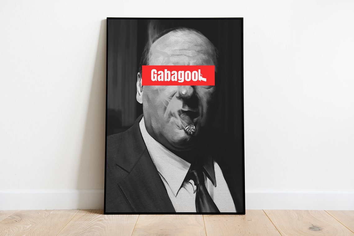Gabagool Tony Soprano High Quality Poster Museum Quality Etsy