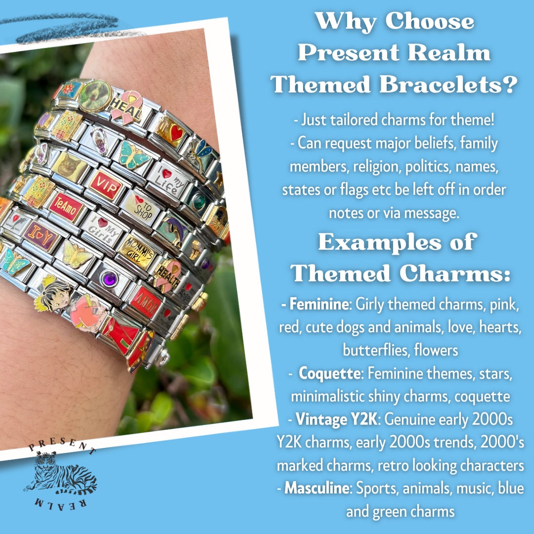 イタリア 購入 ヴィンテージ チャーム ブレス Italian charm bracelet - Etsy 日本