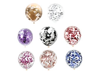 Confetti Balloons: Birthday, Graduation, Wedding Party Decoration