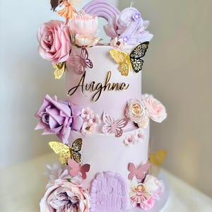 Script aangepaste acryl taartbedel/gepersonaliseerde acryl spiegel taartplaquette/naam taarttopper, bedel/naam bedel voor taart/bruiloft plaatskaarten