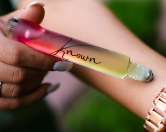 Woody Rose Perfume - Roll-On - Handcrafted, Vegan, Cruelty Free