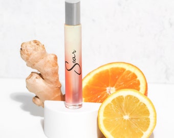 Soar Citrus Blend Perfume for Women, Handcrafted and Vegan