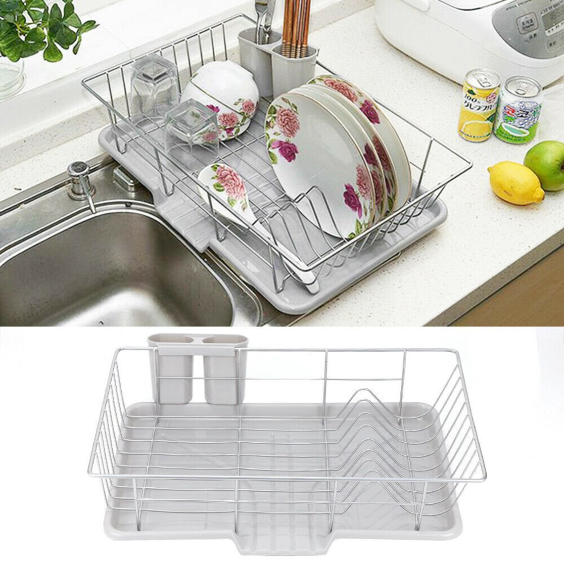 small wire dish drainer