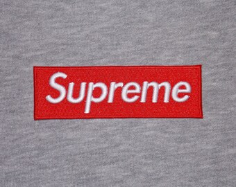 supreme sew on patch