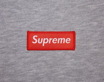 supreme sew on patch