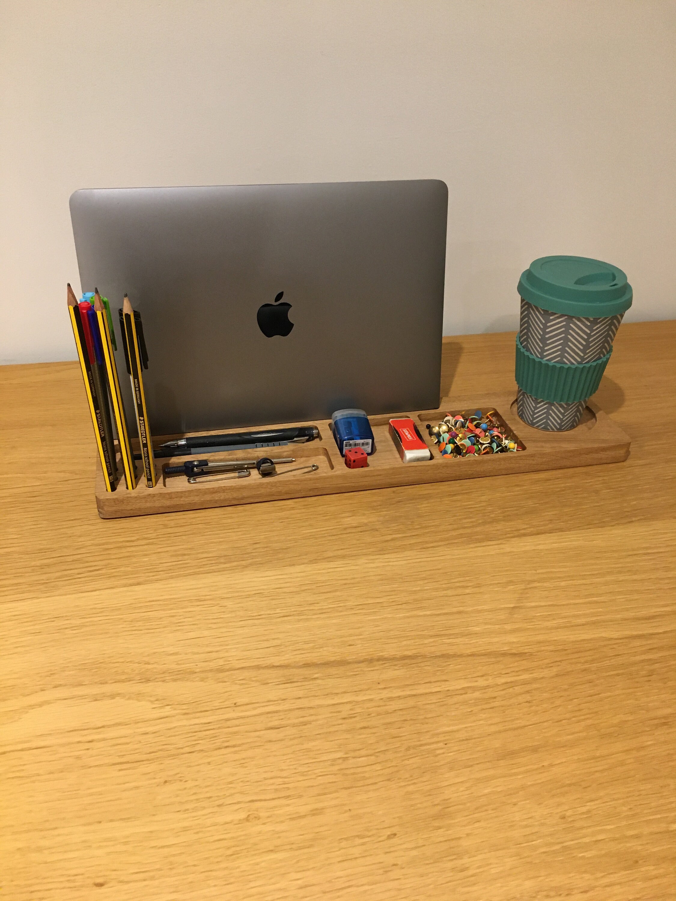 Wooden Desk Organiser/ Desk Tidy Etsy