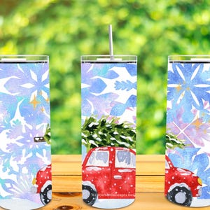 Little Red Truck 20oz Tumbler