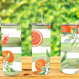 Fruity Orange 20oz Tumbler
