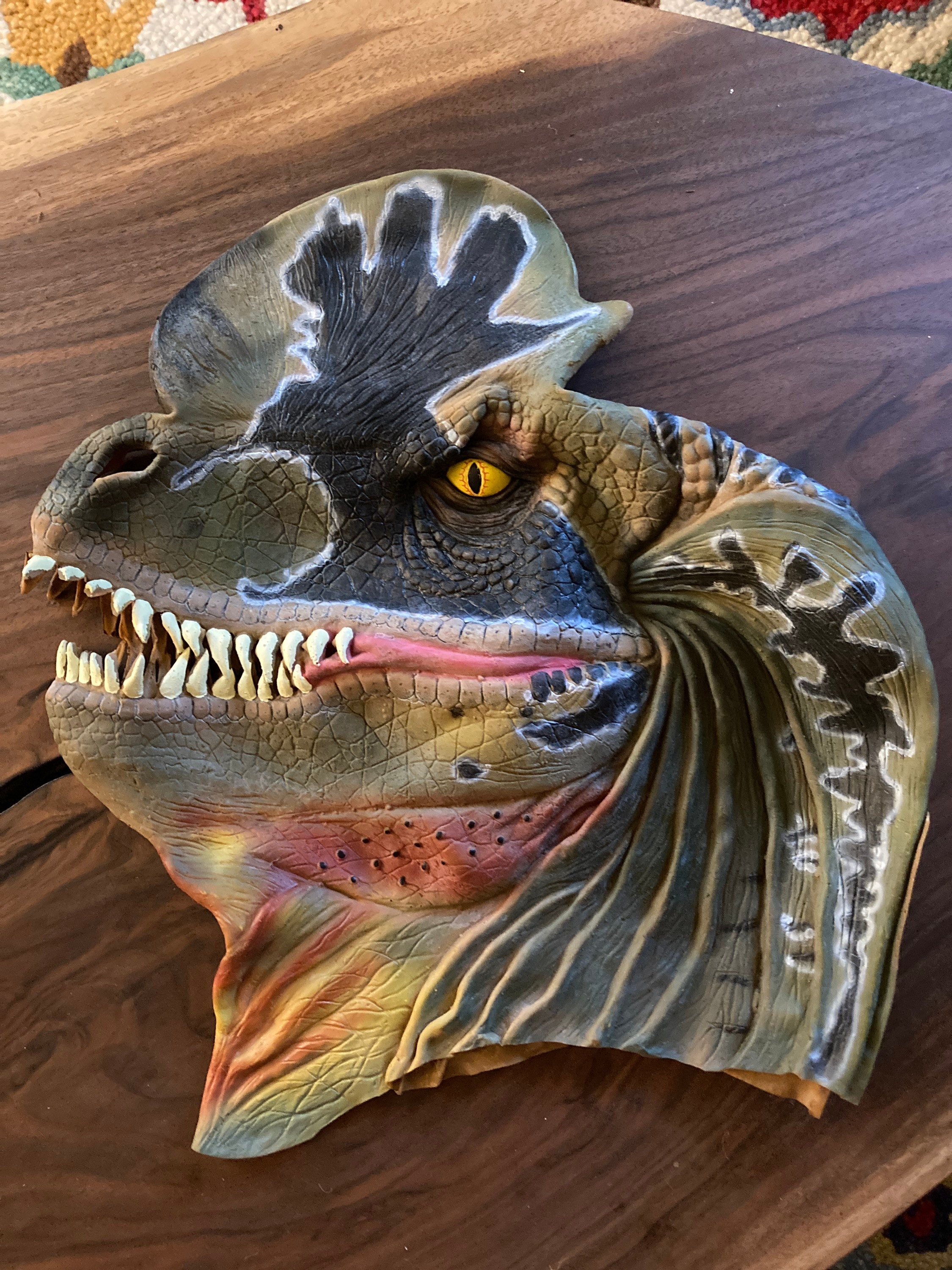 Jurassic Park Dilophosaurus Art