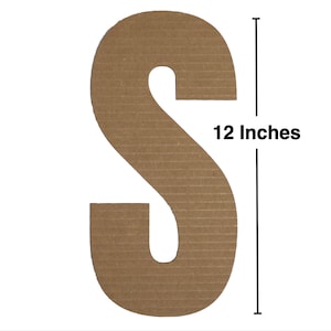 Large Cardboard Numbers Large Cardboard Letters Flat Cardboard Letters Perfect for Schools, Parties, and 2022 Weddings image 5