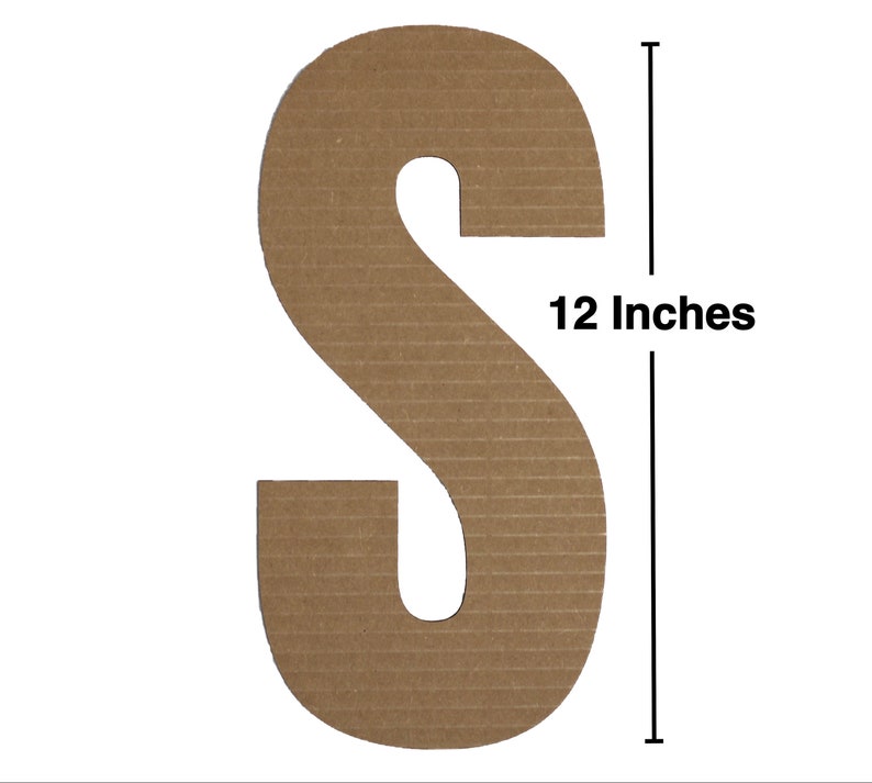 Large Cardboard Numbers Large Cardboard Letters Flat Cardboard Letters Perfect for Schools, Parties, and 2022 Weddings image 5