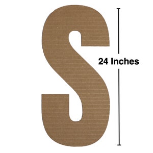 Large Cardboard Numbers Large Cardboard Letters Flat Cardboard Letters Perfect for Schools, Parties, and 2022 Weddings image 4