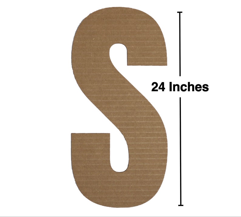 Large Cardboard Numbers Large Cardboard Letters Flat Cardboard Letters Perfect for Schools, Parties, and 2022 Weddings image 4