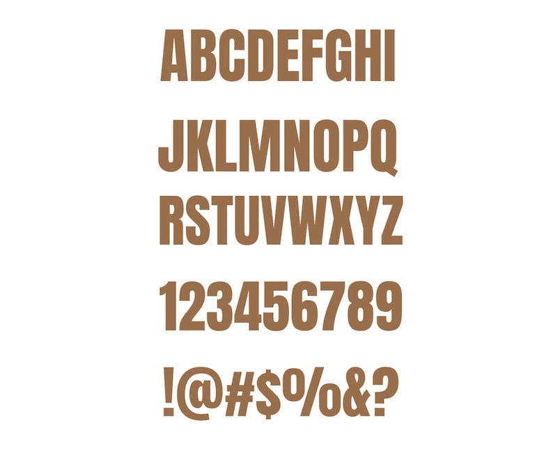 Large Cardboard Numbers Large Cardboard Letters Flat Cardboard Letters Perfect for Schools, Parties, and 2022 Weddings image 3