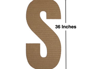 Large Cardboard Numbers | Large Cardboard Letters | Flat Cardboard Letters |  Perfect for Schools, Parties, and 2022 Weddings