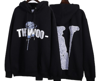 vlone blue hoodie
