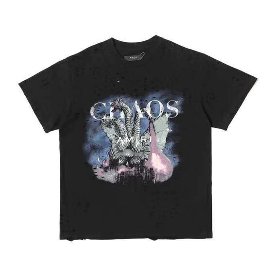 Amiri Chaos T Shirt - Etsy Denmark