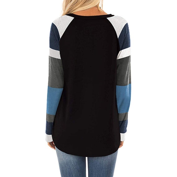 Women's Long Sleeve Raglan Shirt Colour 