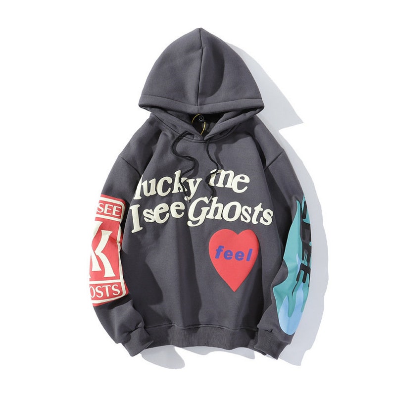 Lucky Me I See Ghosts Hoodie Kanye West I See Ghosts - Etsy