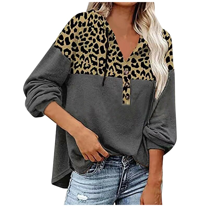 Womens animal print sweatshirt Clearance