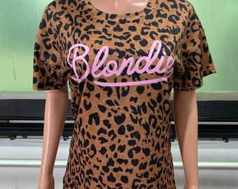 leopard blondie shirt