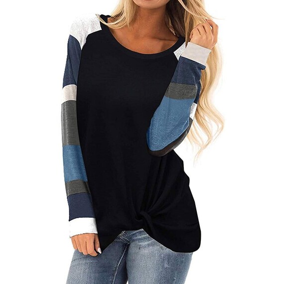 Women's Long Sleeve Raglan Shirt Colour 