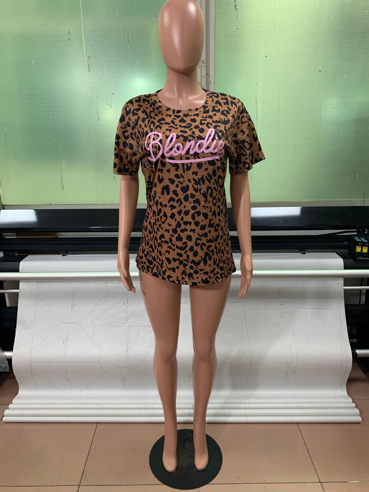 leopard blondie shirt