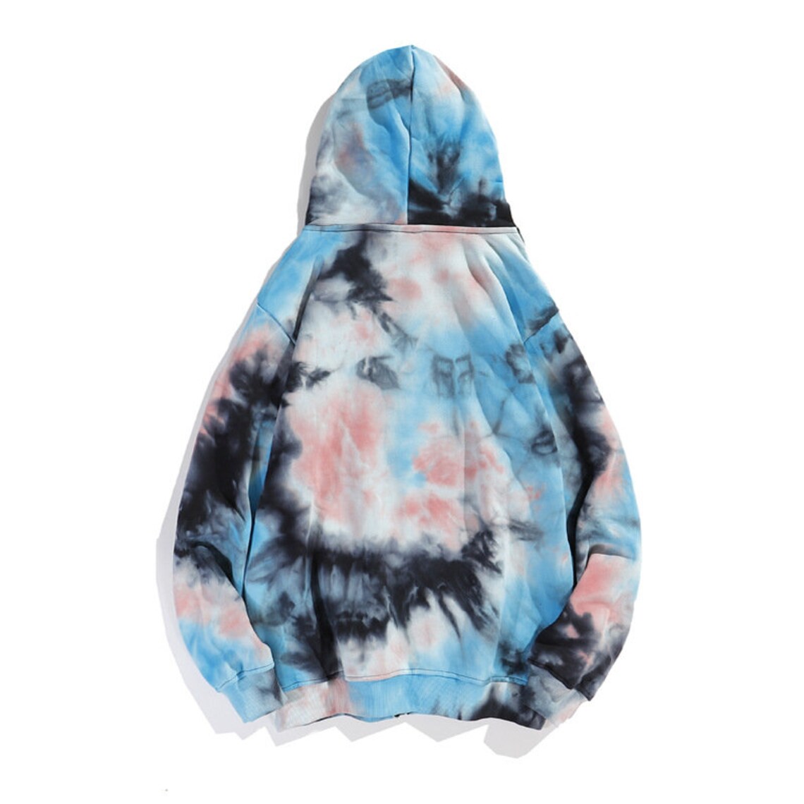 Tie Dye Zip up Hoodie Tie Dye Sweatshirt Etsy