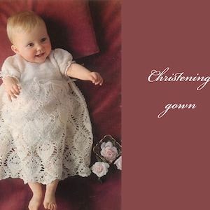 Pineapple pattern, baby girl crochet dress,  vintage pattern, high resolution PDF download