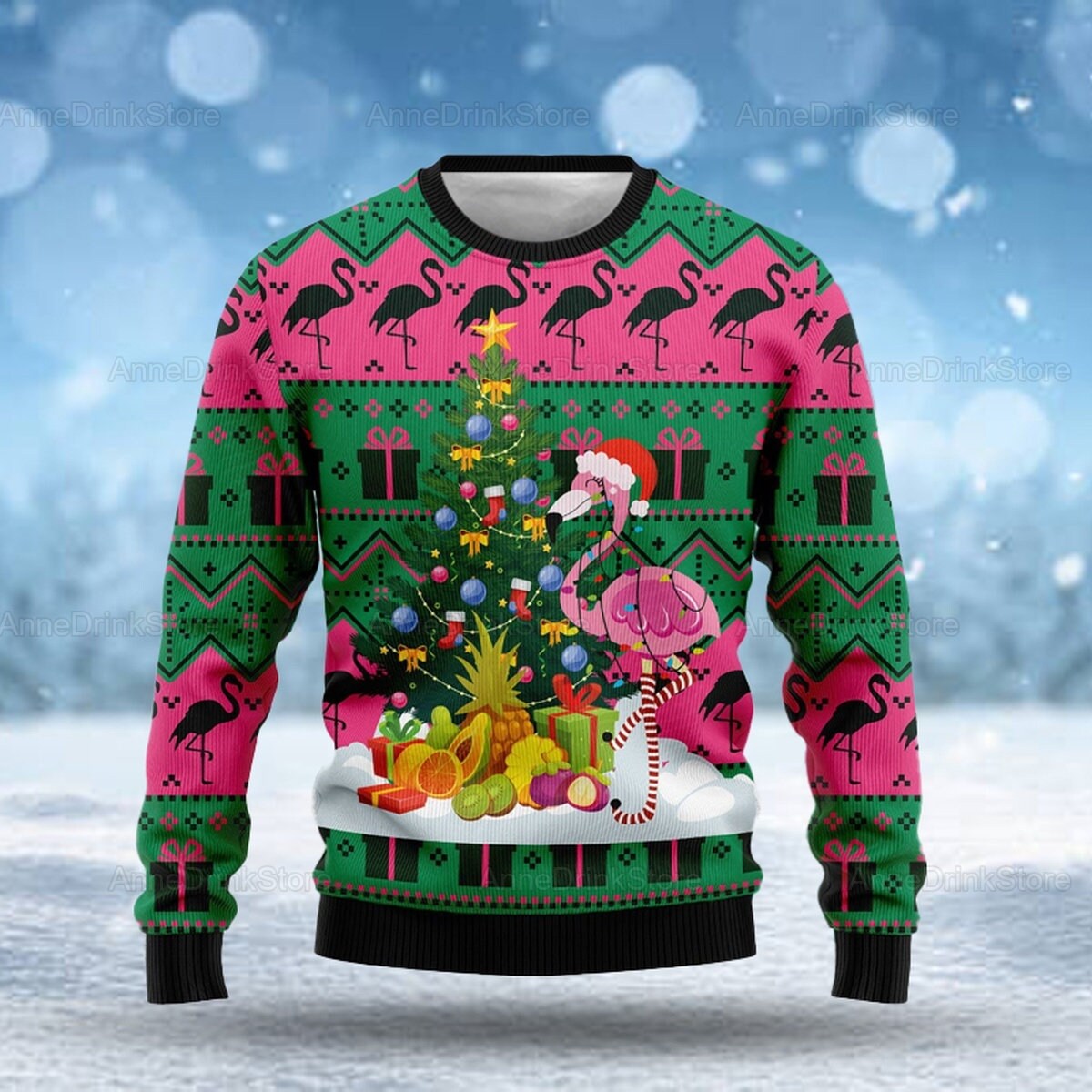 Flamingo Sweater - Etsy