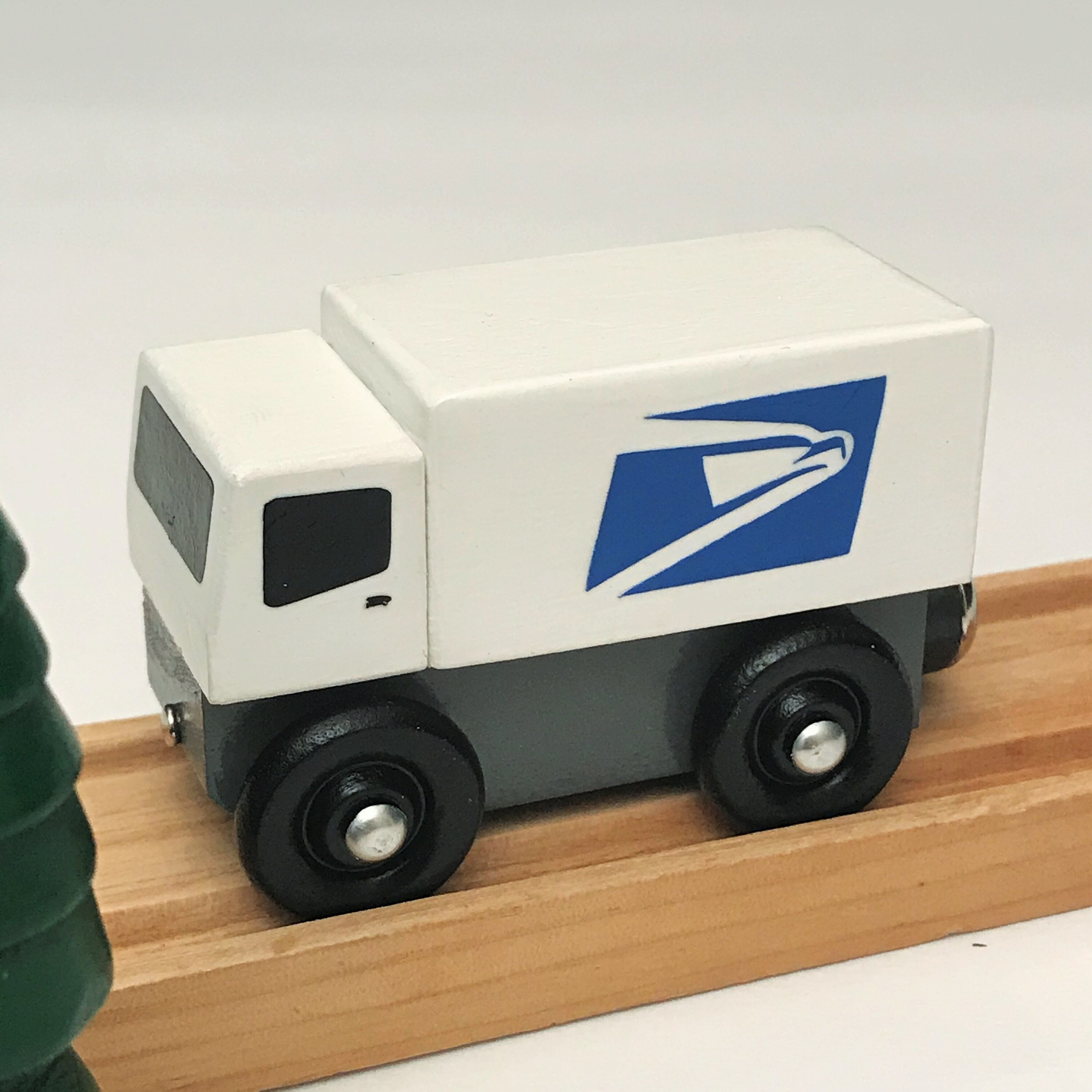 Wooden Toy Vehicle USPS Truck / Delivery Mail Truck Etsy