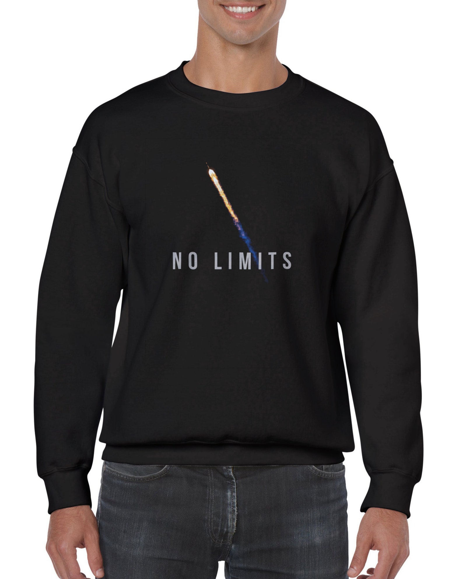 No Limits Sweater Motivational Clothing Inspirational | Etsy