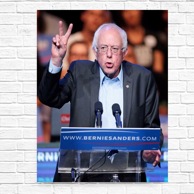 Bernie Sanders Glossy Poster Picture Photo Print Democrat | Etsy