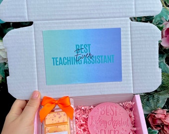 Best Teaching Assistant Wax Gift | Teacher Gifts | Gift | Teacher Gifts | Best Teaching Assistant | School | Wax melts | Present | Wax Melts