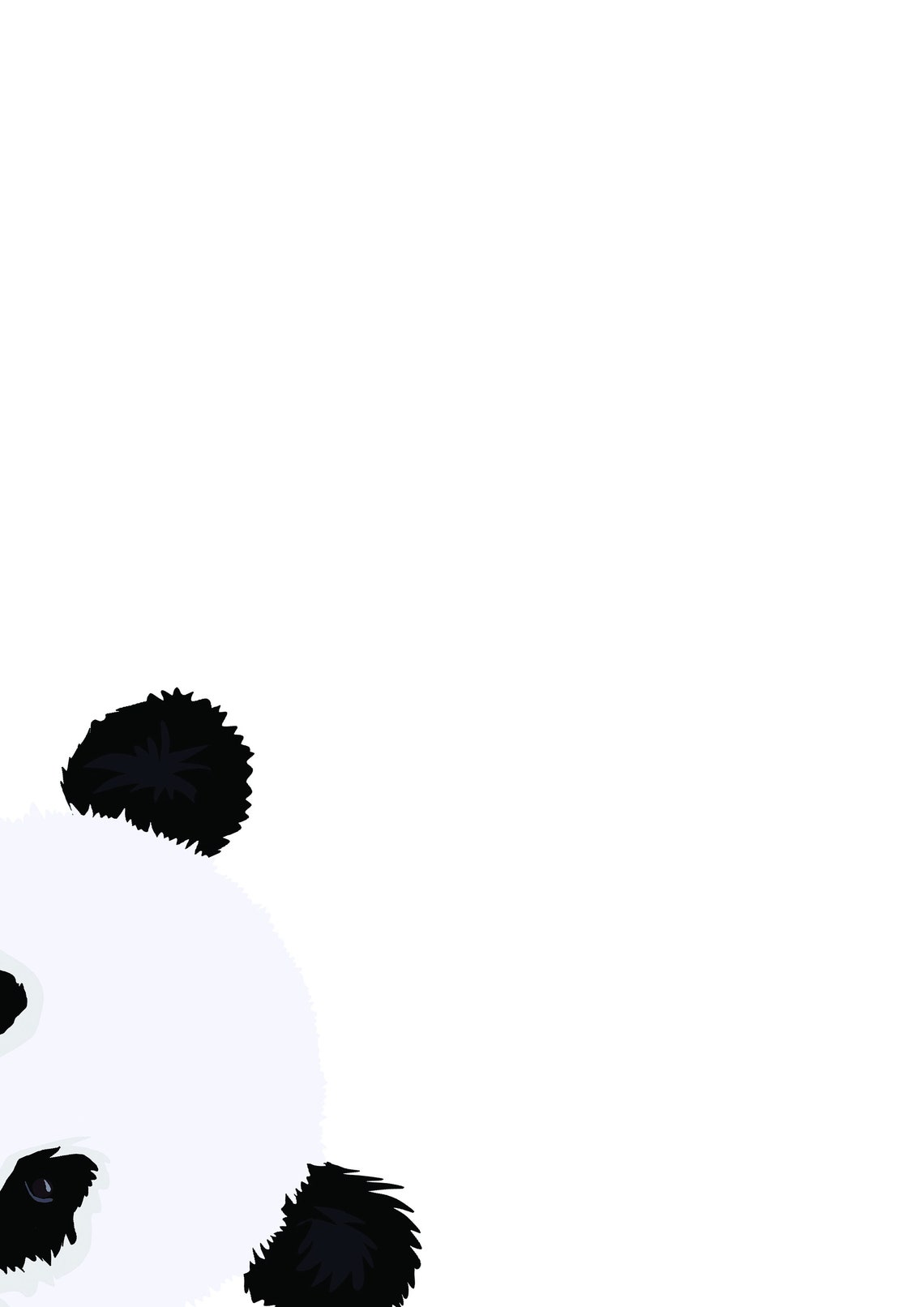 Panda print set of 3 Printable wall art Art prints Digital | Etsy