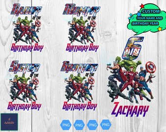 Download Superhero Birthday Svg Etsy